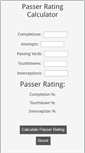 Mobile Screenshot of passerratingcalculator.com